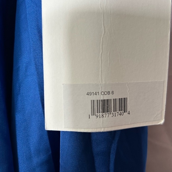 Mac Duggal 49141 NWT HIGH LOW ONE SHOULDER FLOWY GOWN - Picture 6 of 9